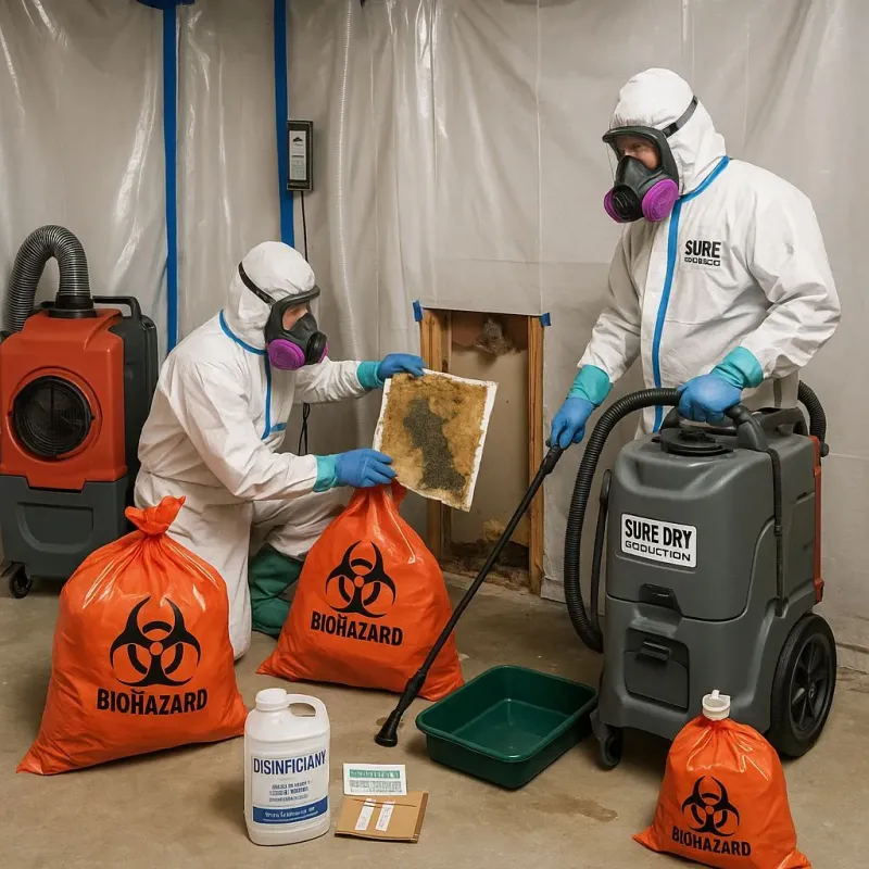 Contaminated Water Handling Protocols process in Enon, VA