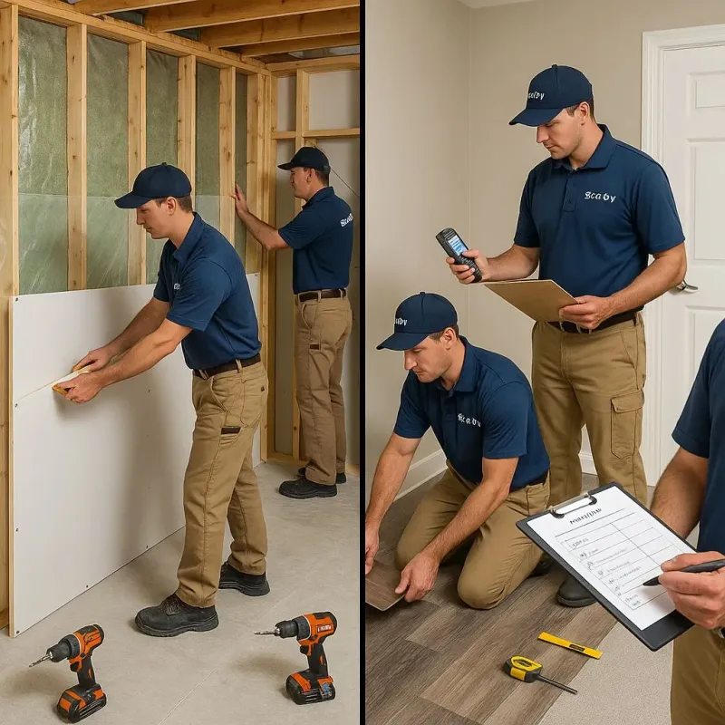 Repairs and Reconstruction process in Enon, VA